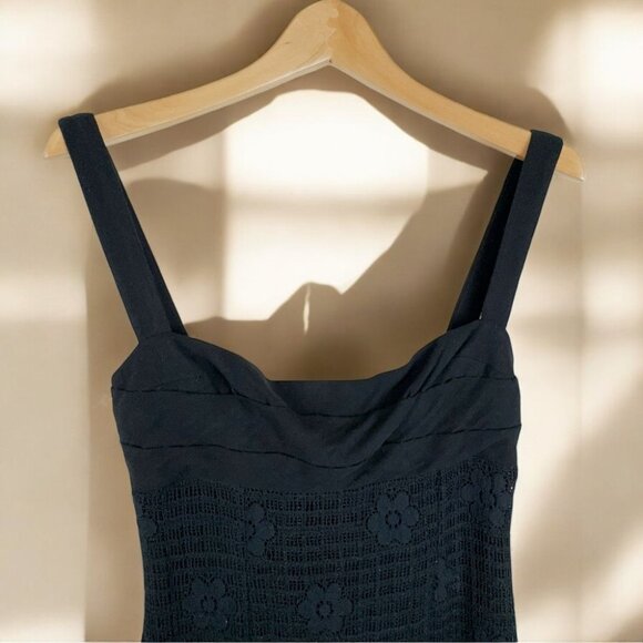 NWT Rumer Daisy Maxi Dress Size Small in Black - Picture 4 of 9